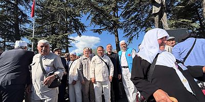 Afyon Çay İlçesinde Hac Yolcuları Dualarla Uğurlandı