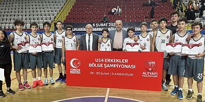Afyonkarahisar'da Basketbol U-14 2.Bölge Şampiyonası Heyecanı Tamamlandı
