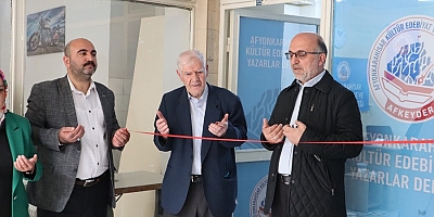 Afyonkarahisar Kültür Edebiyat ve Yazarlar Derneği Hizmet Binasını Açtı