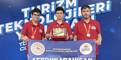 Afyonkarahisarlı Gençler TEKNOFEST KKTC 2025’te Türkiye Üçüncüsü Oldu