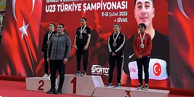 AFYONLU SPORCULAR U23 KADINLAR TÜRKİYE ŞAMPİYONASI’NDAN MADALYALARLA DÖNDÜLER