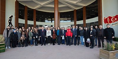 BAŞKAN KÖKSAL, BASIN EMEKÇİLERİYLE BULUŞTU