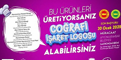 COĞRAFİ İŞARETLİ ÜRÜNLER İÇİN LOGO KULLANIM HAKKI BAŞVURULARI BAŞLADI