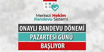 Hastanelerde 'onaylı randevu' dönemi yarın başlıyor