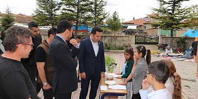 İhsaniye Kaymakamı Bildirici İncelemelerde Bulundu
