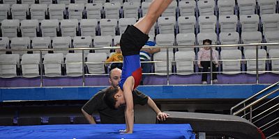 Okul Sporları Cimnastik Müsabakaları 350 Sporcunun Katılımıyla Tamamlandı