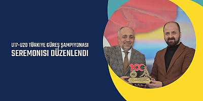 U17-U20 Türkiye Güreş Şampiyonası seremonisi düzenlendi