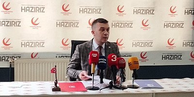 YENİDEN REFAH PARTİLİ ÇAKIR: “HÜKÜMET TÜRKİYE’NİN GERÇEKLERİYLE YÜZLEŞMELİ”